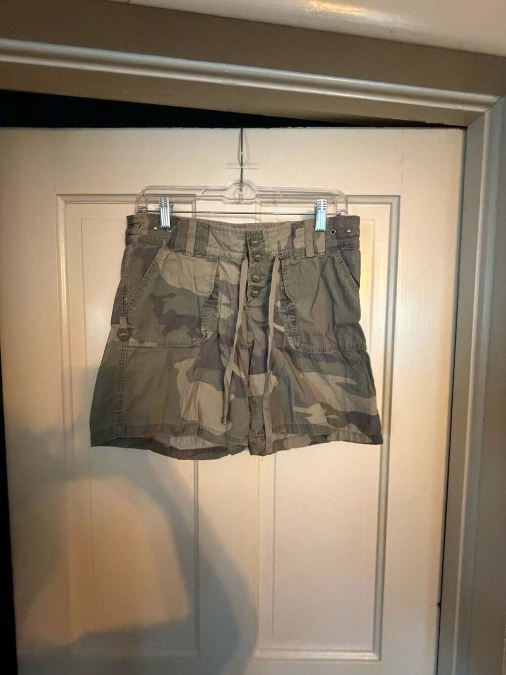 Forever Camouflage Cargo Utility Shorts Size M